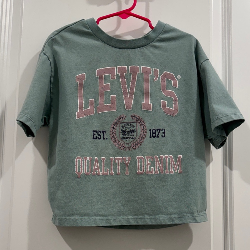 Levi's Kids Teal Quality Denim Tee